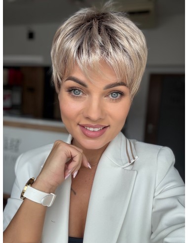 Joan Pearl Blond-Peruka z włosów syntetycznych NAH