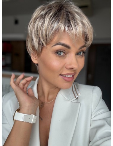 Joan Pearl Blond-Peruka z włosów syntetycznych NAH