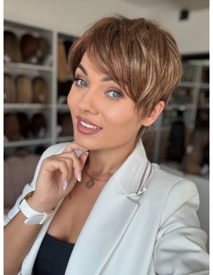 Diamond Bronzed Brown -Peruka z włosów syntetycznych NAH