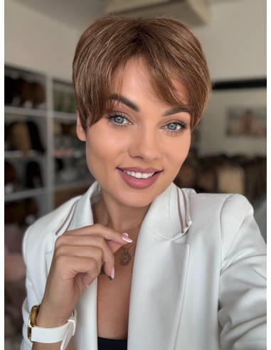 Diamond Bronzed Brown -Peruka z włosów syntetycznych NAH