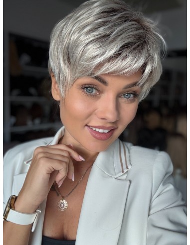 Lily Platinum Ice-Peruka z włosów syntetycznych NAH
