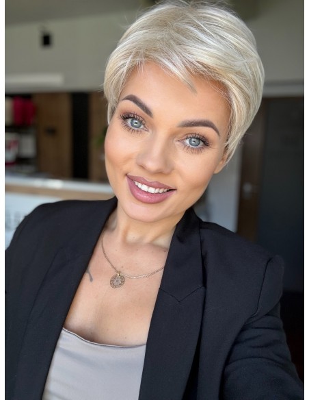 Izar Milky Blonde -Peruka z włosów syntetycznych NAH