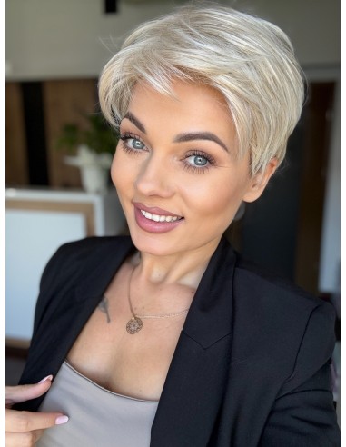 Izar Milky Blonde -Peruka z włosów syntetycznych NAH