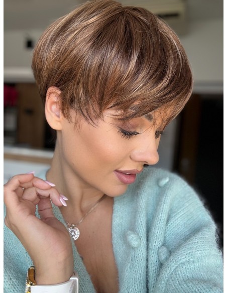 Ruby Bronzed Brown -Peruka z włosów syntetycznych NAH