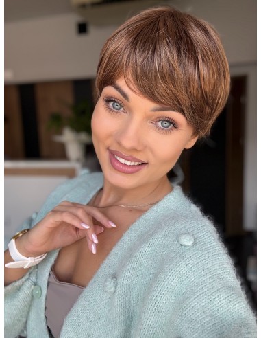 Ruby Bronzed Brown -Peruka z włosów syntetycznych NAH