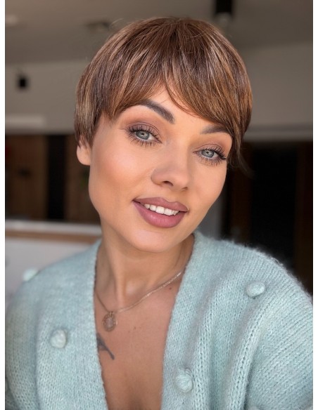Ruby Bronzed Brown -Peruka z włosów syntetycznych NAH