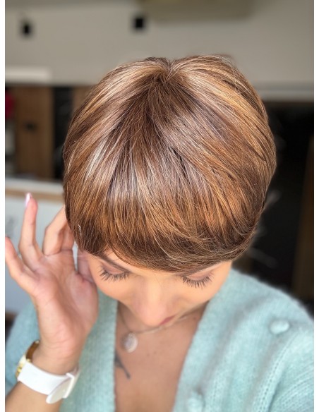 Ruby Bronzed Brown -Peruka z włosów syntetycznych NAH