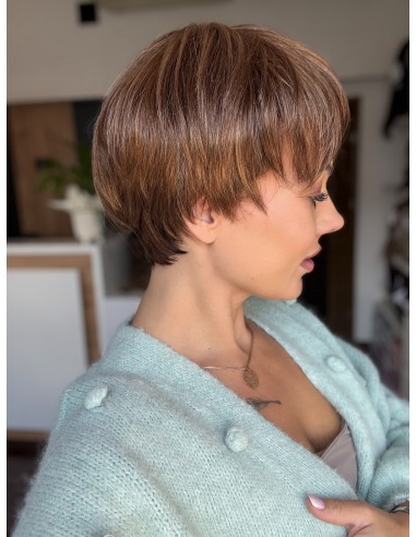 Ruby Bronzed Brown -Peruka z włosów syntetycznych NAH