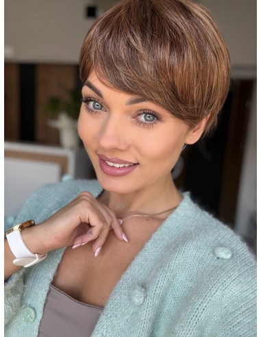 Ruby Bronzed Brown -Peruka z włosów syntetycznych NAH