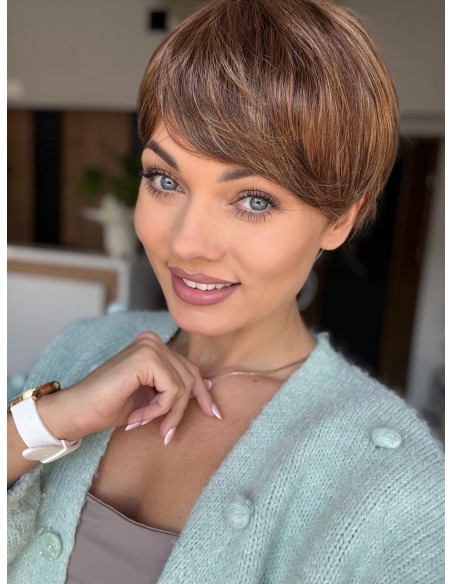 Ruby Bronzed Brown -Peruka z włosów syntetycznych NAH