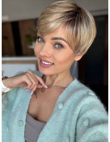 Ruby Shaded Blond -Peruka z włosów syntetycznych NAH