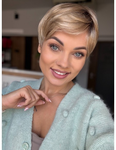Ruby Shaded Blond -Peruka z włosów syntetycznych NAH