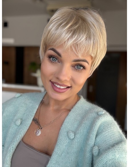 Claudia Vanilla-Peruka z włosów syntetycznych NAH
