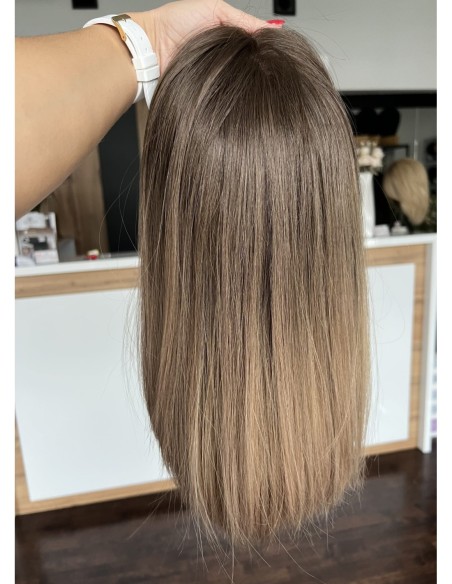 "Alina 40 cm" Peruka z włosów naturalnych  "M" PREMIUM