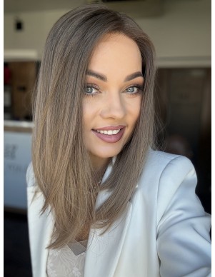 "Alina 40 cm" Peruka z włosów naturalnych  "S" PREMIUM 2