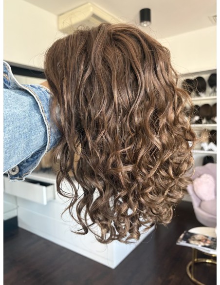 VERA 35 CM "S/M"-  PERUKA LACE FRONT Z WŁOSÓW NATURALNYCH