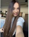 TERESA 75 CM DŁUGI TOPPER Z WŁOSÓW NATURALNYCH
