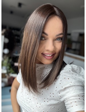TERESA 40 CM TOPPER Z WŁOSÓW NATURALNYCH 2