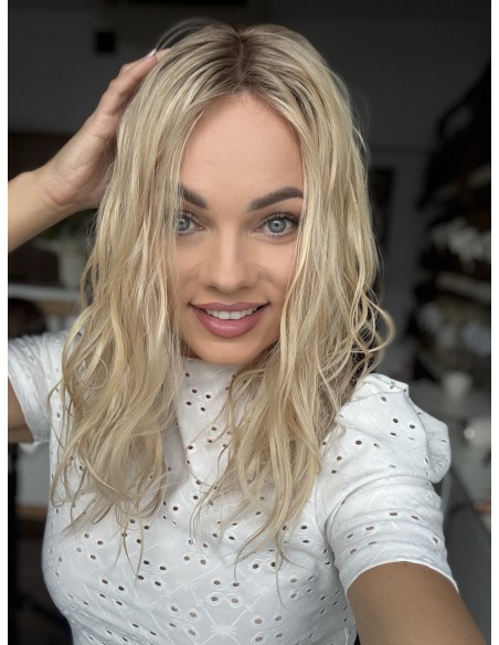 Lili 45 cm Topper z włosów naturalnych