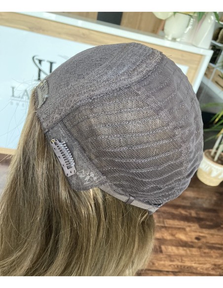 MIRA MS  30 CM"S/M"Z GRZYWKĄ -PERUKA Z WŁOSÓW NATURALNYCH