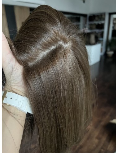 MIRA MS  30 CM"S/M"Z GRZYWKĄ -PERUKA Z WŁOSÓW NATURALNYCH
