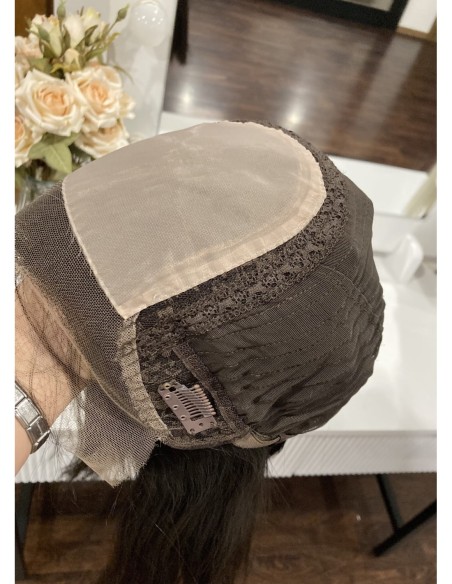 NILA 50 "XS"- DŁUGA PERUKA LACE FRONT Z WŁOSÓW NATURALNYCH VIRGIN