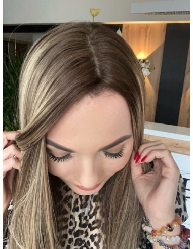 LOLA  55-60 CM-TOPPER Z WŁOSÓW NATURALNYCH