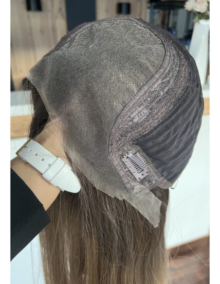 Alina 50 cm Długa peruka z włosów naturalnych  "S" PREMIUM
