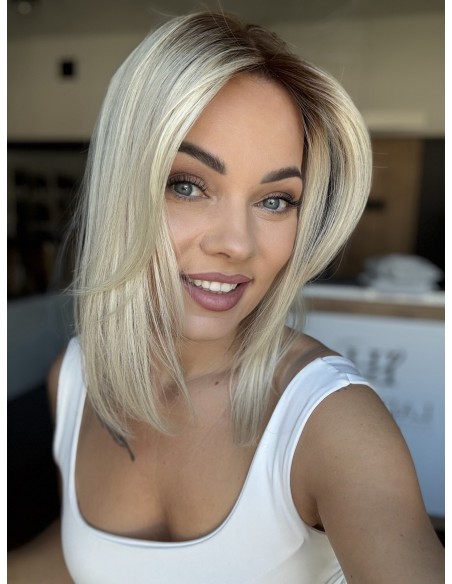 Lio T60 SILK 35 cm- Mini topper z włosów naturalnych 35cm