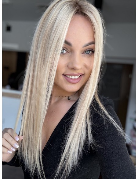 NAYA 01BL-50 CM- TOPPER Z WŁOSÓW NATURALNYCH