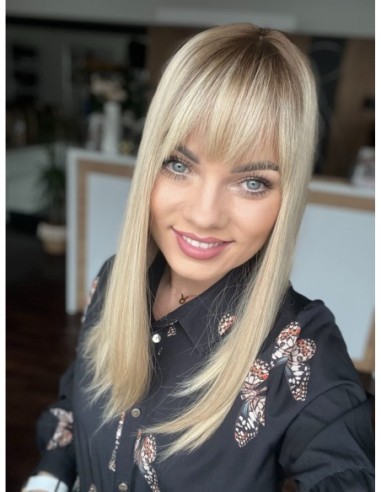 SOA 45 TOPPER Z WŁOSÓW NATURALNYCH Z GRZYWKĄ