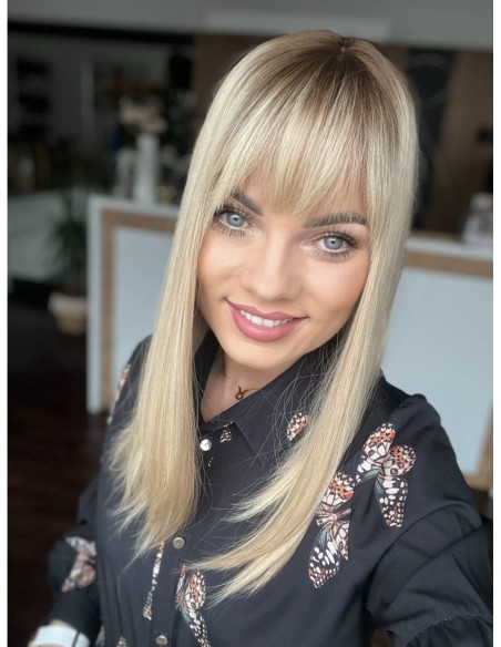 SOA 45 TOPPER Z WŁOSÓW NATURALNYCH Z GRZYWKĄ