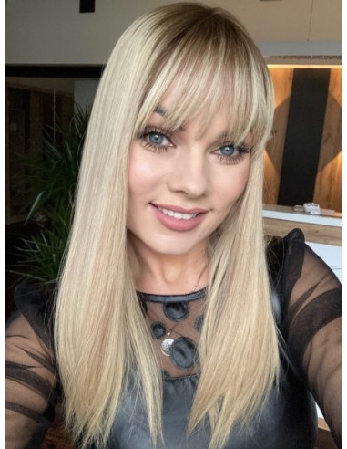 SOA 45 TOPPER Z WŁOSÓW NATURALNYCH Z GRZYWKĄ