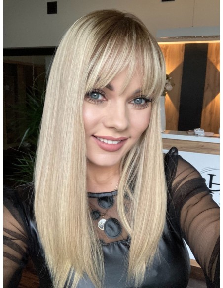 SOA 45 TOPPER Z WŁOSÓW NATURALNYCH Z GRZYWKĄ