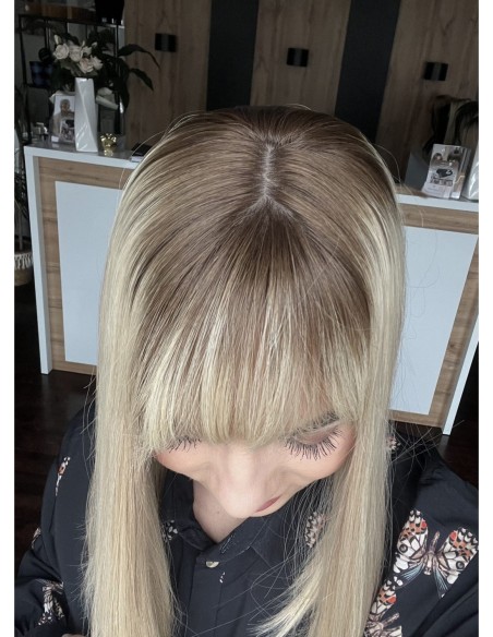 SOA 45 TOPPER Z WŁOSÓW NATURALNYCH Z GRZYWKĄ