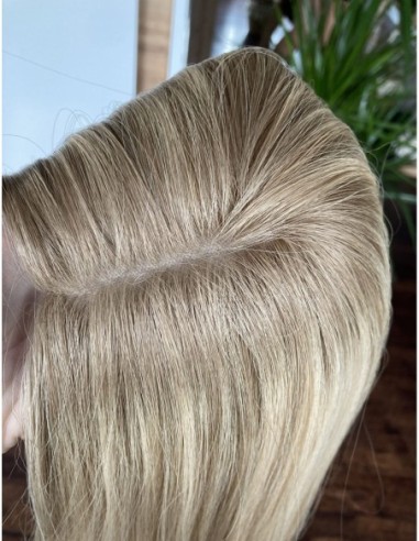 Topper Wilma 35 cm – baleyage blond, włosy naturalne
