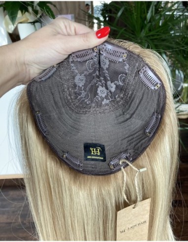 Topper Wilma 35 cm – baleyage blond, włosy naturalne