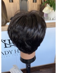 Holly Cappuccino-Peruka z włosów syntetycznych z grzywką NAH 2