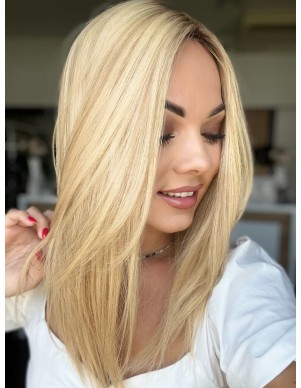 Kaja 40 cm Topper z włosów naturalnych Premium 2