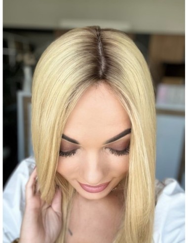 Kaja 40 cm Topper z włosów naturalnych Premium