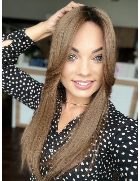 "COCO-50-55 CM" TOPPER Z WŁOSÓW NATURALNYCH