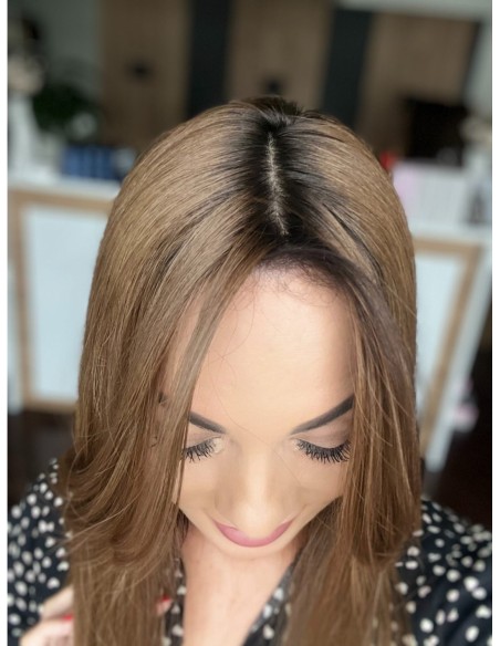 "COCO-50-55 CM" TOPPER Z WŁOSÓW NATURALNYCH