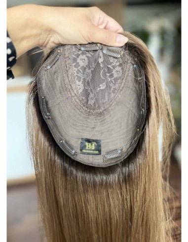 "COCO-50-55 CM" TOPPER Z WŁOSÓW NATURALNYCH