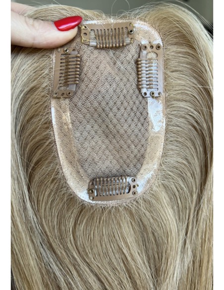 Lio HL SILK - Mini topper z włosów naturalnych  35cm