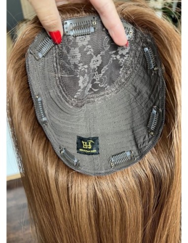 Topper Hana 45–50 cm – rudy cynamonowy, włosy naturalne