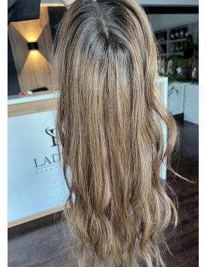 "COCO 60 CM"DŁUGI  TOPPER Z WŁOSÓW NATURALNYCH 2