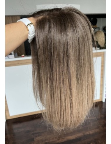 "Alina 40 cm" Peruka z włosów naturalnych  "S" PREMIUM