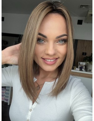 Julia 35 cm Topper z włosów naturalnych