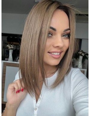 Julia 35 cm Topper z włosów naturalnych 2