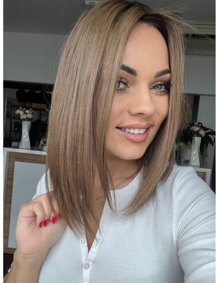 Julia 35 cm Topper z włosów naturalnych